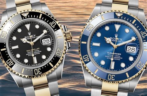 rolex sea dweller submariner double red|Rolex Submariner vs deepsea.